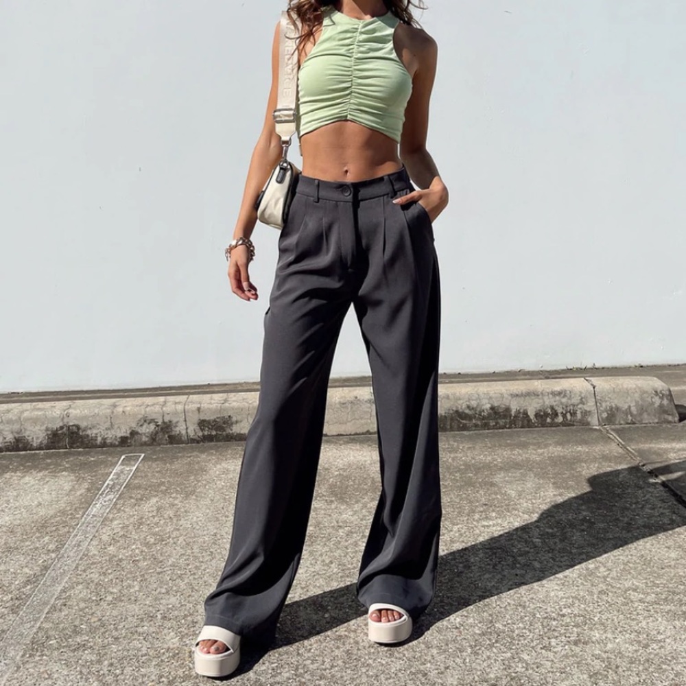 Princess Polly Archer Pants in Slate *New with tags*